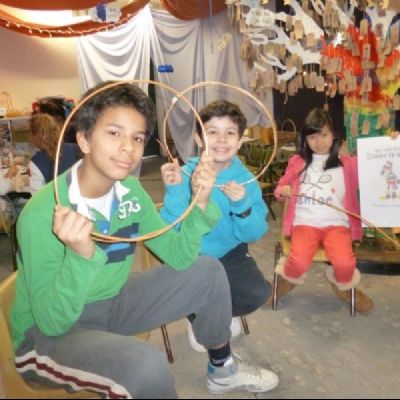 children with hoops 2